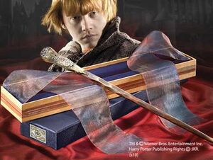 VARITA DE RON WEASLEY EN CAJA DE OLIVANDER, HARRY