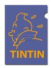 DOSSIER A4-TINTIN LILA