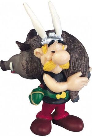 ASTERIX CON JABALÍ