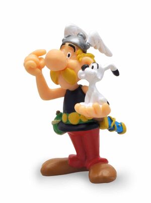 ASTERIX E IDEFIX FIGURA PVC 6 CM ASTERIX EL GALO