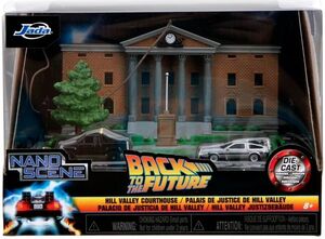 HILL VALLEY COURTHOUSE ESCENARIO BACK TO THE FUTUR