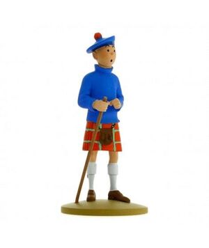 FIGURA TF1 RESINA - TINTIN ESCOCES