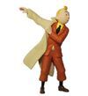 FIG PVC TINTIN PONIÉNDOSE GABARDINA 8,8 CM