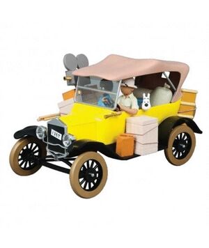 RESINA- FORD T AMARILLO 1/12 CONGO ¡SOLO RECOGIDA EN TIENDA!