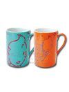 DUO MUG TURQUESA NARANJA