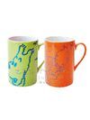 DUO MUG VERDE NARANJA