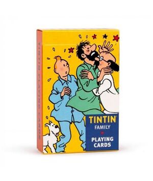 BARAJA DE CARTAS TINTÍN: COCHES