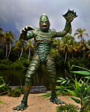 ULTIMATE CREATURE FROM THE BLACK LAGOON (COLOR) SCALE ACTION FIG 18 CM UNIVERSAL MONSTERS