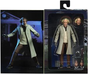 ULTIMATE DOC BROWN SCALE ACTION FIG. 18 CM BACK TO THE FUTURE