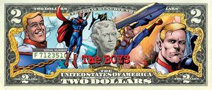 THE BOYS COLLECTIBLE HOMELANDER $2 BILL