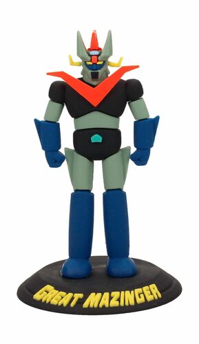 MINI FIGURA GOMA GREAT MAZINGER MAZINGER Z