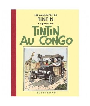 CASTERMAN - FACS. BLANCO Y NEGRO 02 - TINITN AU CONGO (CARTONÉ)