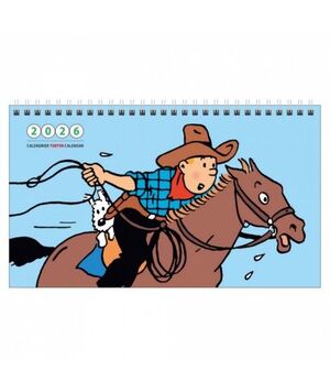 CALENDARIO DE MESA TINTIN 2026