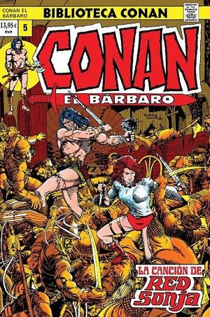 BIBLIOTECA CONAN. CONAN EL BARBARO 05