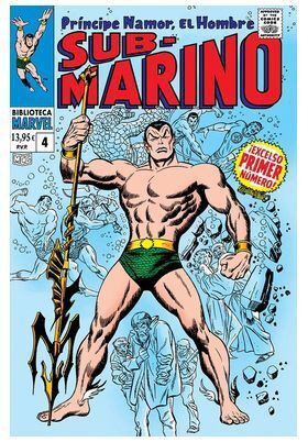 BIBLIOTECA MARVEL. NAMOR EL HOMBRE SUBMARINO 04