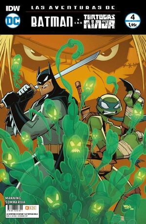 LAS AVENTURAS DE BATMAN Y LAS TORTUGAS NINJA NÚM. 4 (DE 6)