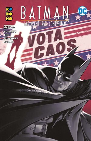 BATMAN: LAS AVENTURAS CONTINUAN NUM. 13