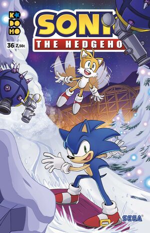 SONIC THE HEDGEHOG NUM. 36