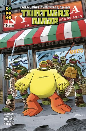 LAS NUEVAS AVENTURAS DE LAS TORTUGAS NINJA NUM. 19