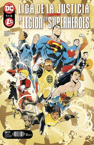 LIGA DE LA JUSTICIA CONTRA LA LEGION DE SUPERHEROES