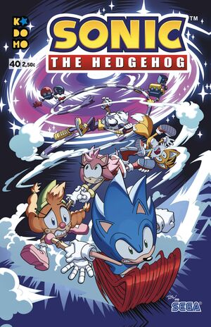 SONIC THE HEDGEHOG N?M. 40