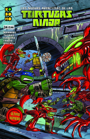 LAS NUEVAS AVENTURAS DE LAS TORTUGAS NINJA NÚM. 24