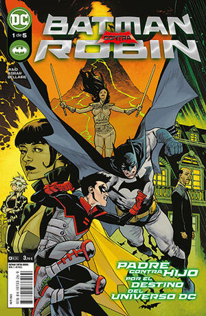 BATMAN CONTRA ROBIN NUM. 1 DE 5