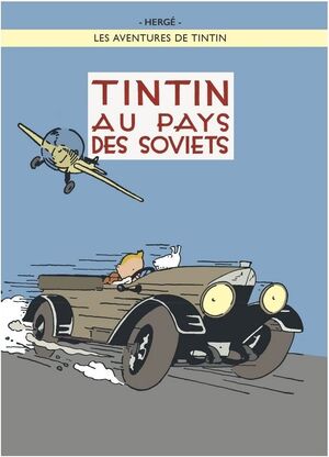 POSTER 00 TINTIN EN EL PAIS DE LOS SOVIETS COLOR