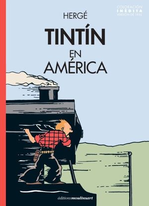 POSTER 25 TINTIN EN AMÉRICA (COLOR)