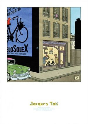 LÁMINA JAQUES TATI: MI TÍO