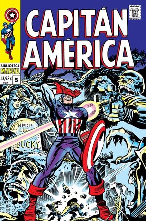 BIBLIOTECA MARVEL 96. CAPITAN AMERICA 5. 1968