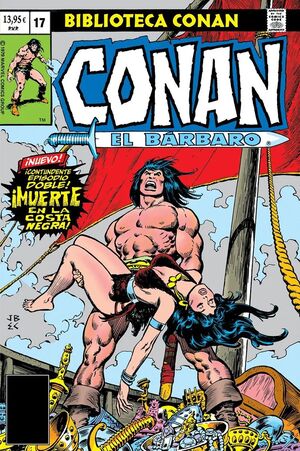 BIBLIOTECA CONAN. CONAN EL BARBARO 17  1979