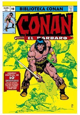 BIBLIOTECA CONAN. CONAN EL BARBARO 19  1980