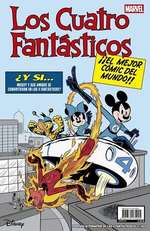 LOS 4 FANTÁSTICOS  02. PORTADA DISNEY FANTASTIC FO