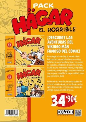 PACK HAGAR EL HORRIBLE 1 Y 2 (CONTIENE 1973-1974 Y